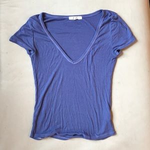 Urban Outfitters fitted purple t shirt (XS)